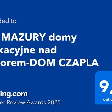 Jw Mazury Domy Wakacyjne Nad Jeziorem-Dom Czapla Waplewo  Luaran gambar