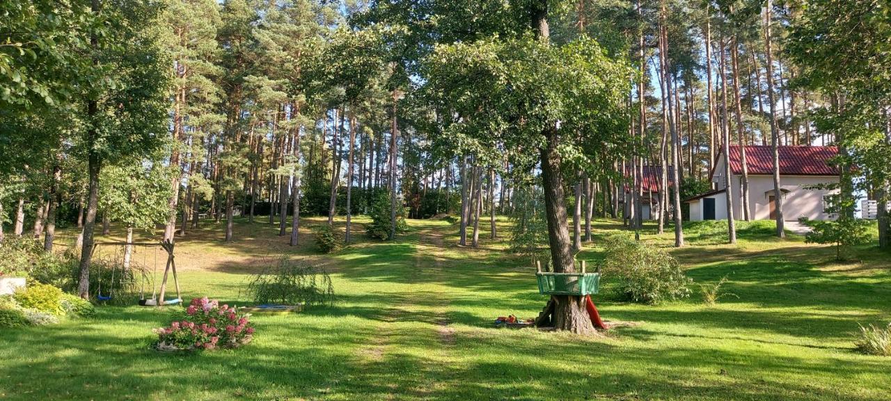 Jw Mazury Domy Wakacyjne Nad Jeziorem-Dom Czapla Waplewo  Luaran gambar