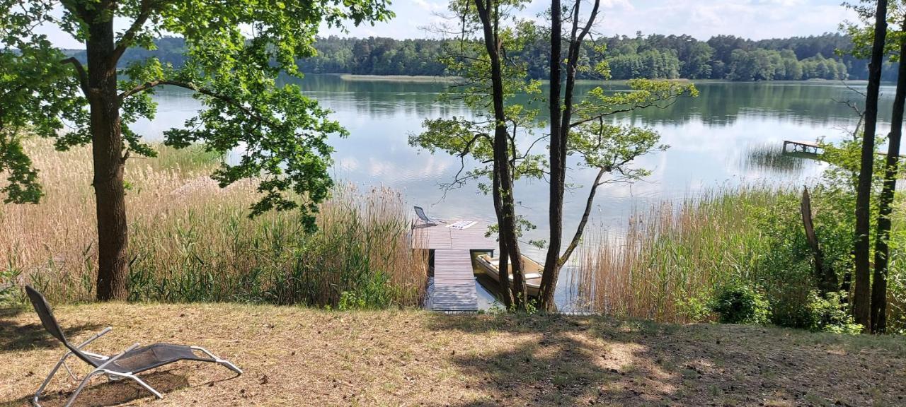 Jw Mazury Domy Wakacyjne Nad Jeziorem-Dom Czapla Waplewo  Luaran gambar